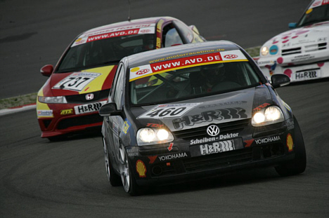 Der var godt med moment I diesel-Golf'en.